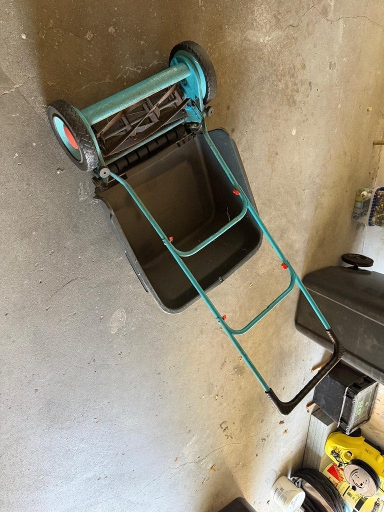 Handgrasmaaier Gardena, Kooimesmaaier, Ophalen, Gebruikt