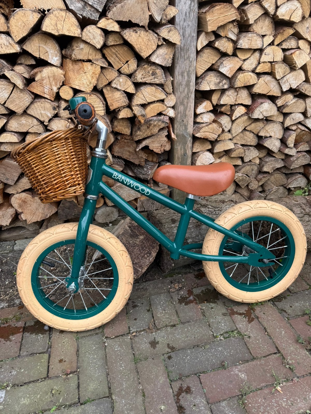 Banwood Groene Loopfiets, Ophalen, Zo goed als nieuw, Minder dan 16 inch