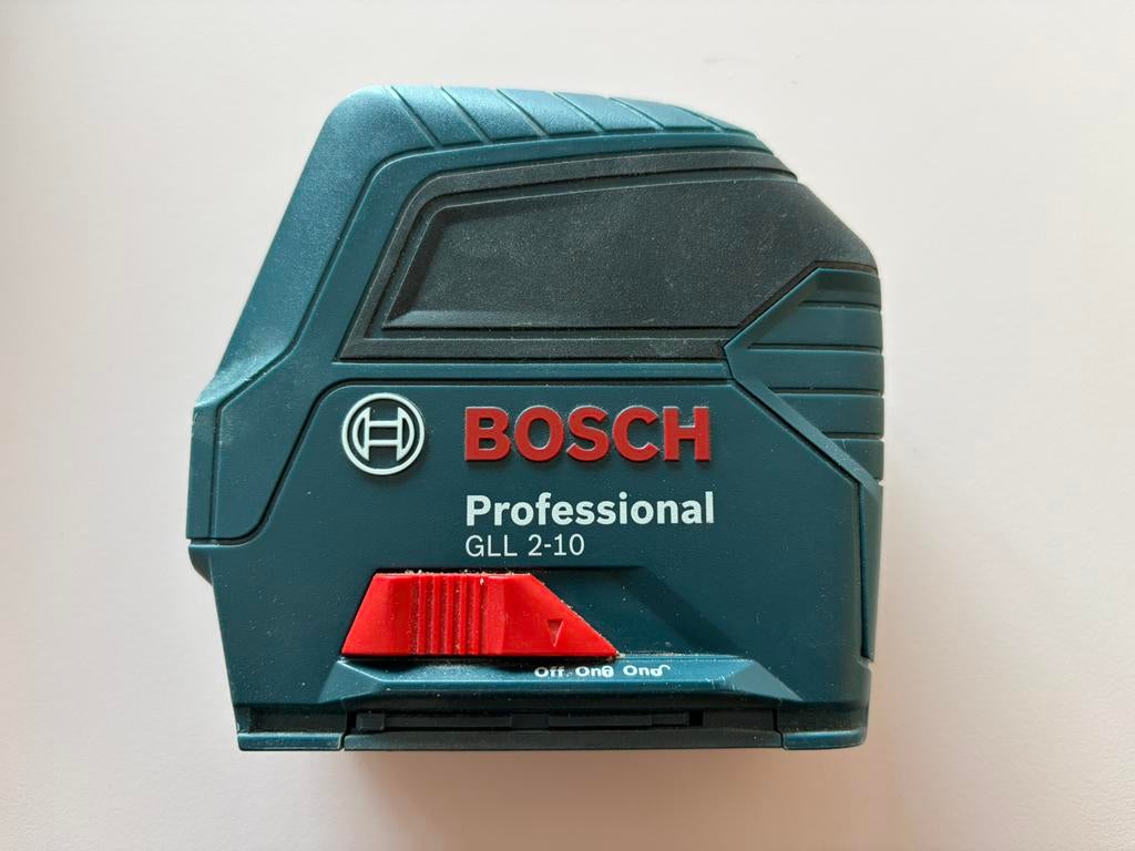 Bosch Professional GLL 2-10 kruislijn laser, Doe-het-zelf en Verbouw, Meetapparatuur, Ophalen, Gebruikt, Overige meters