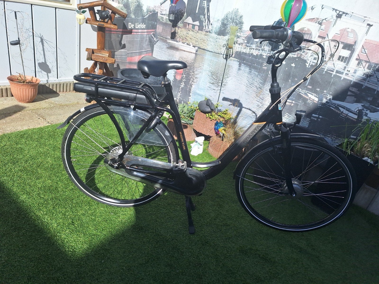 elektrische damesfiets merk sparta E.motion, Ophalen, Gebruikt, Sparta