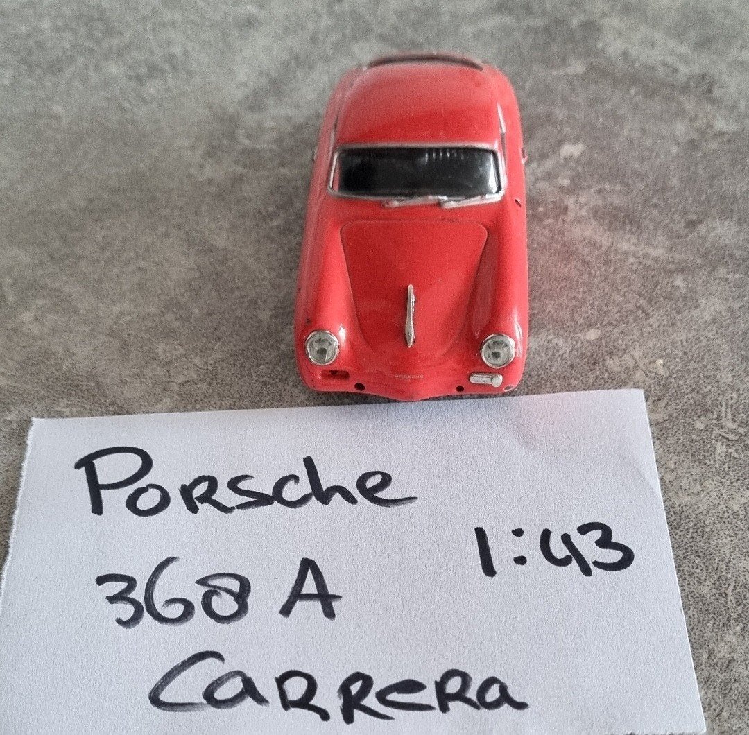 Porsche 356 A Carrera 1:43 modelauto, Ophalen of Verzenden, Zo goed als nieuw, Auto