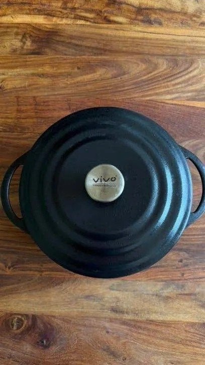 Vivo Gietijzeren Braadpan - 24 cm, Ophalen