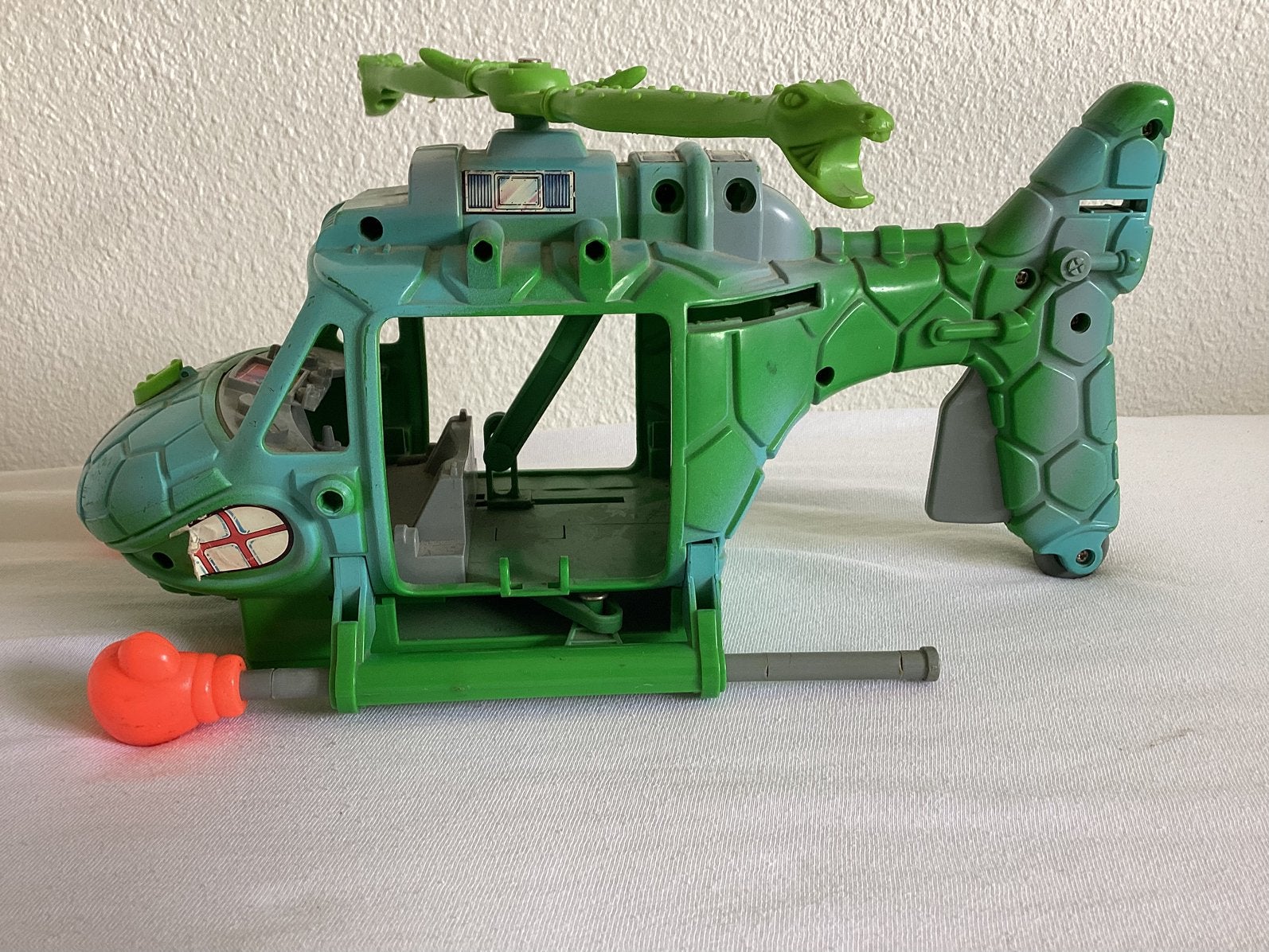 Vintage TMNT helikopter Teenage Mutant Ninja Turtles 1990, Ophalen of Verzenden, Gebruikt