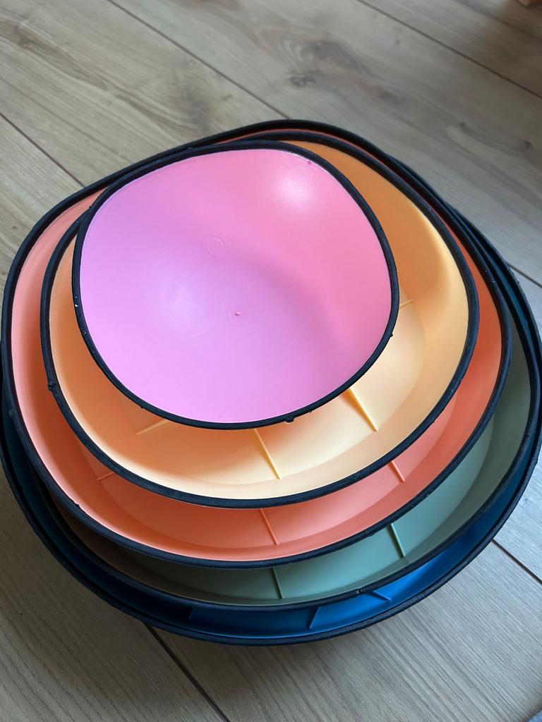 Set van 5 stapelstenen, Ophalen, Zo goed als nieuw