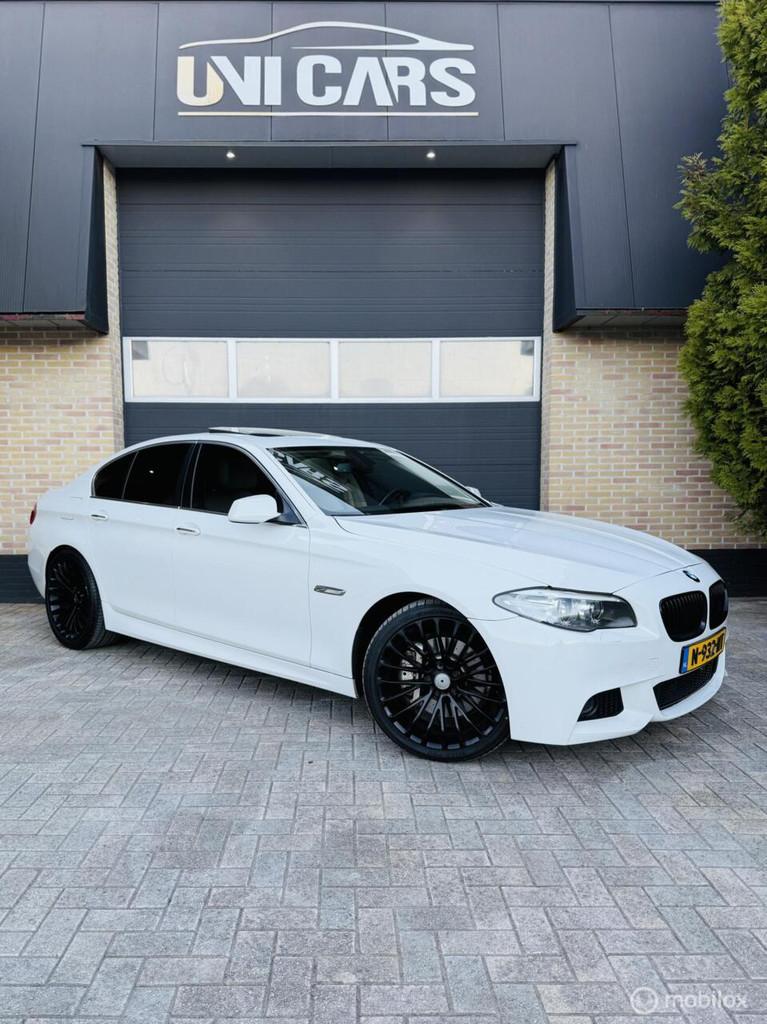 BMW 5-serie 535i Executive| M Pakket|Apple Car Play|Breyton, Euro 5, Achterwielaandrijving, Gebruikt, Wit