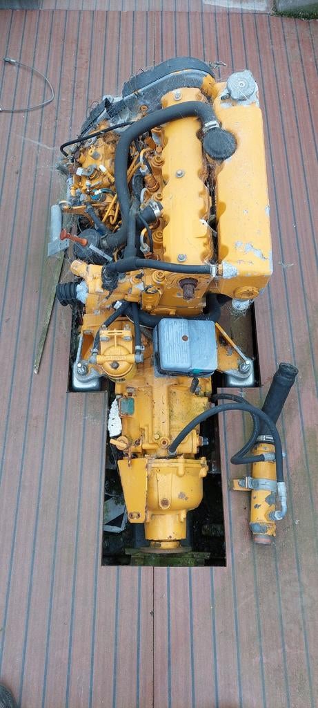 Vetus 4-cilinder 52 PK Diesel Motor, Watersport en Boten, Buiten- en Binnenboordmotoren, Gebruikt, Binnenboordmotor, Viertaktmotor