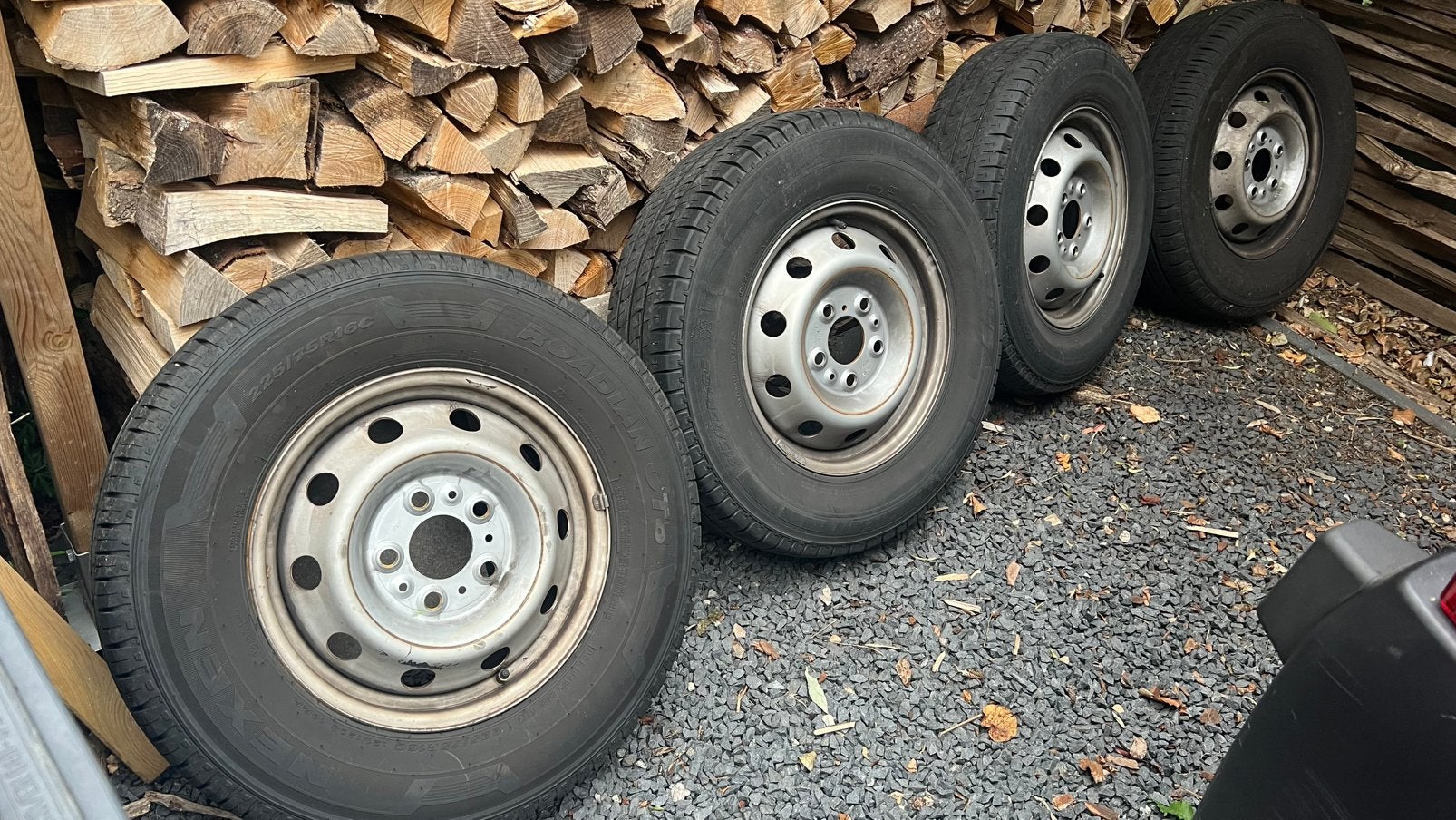 4x org. velgen 16” Jumper/Ducato/Boxer 5x130 + banden, Auto-onderdelen, Banden en Velgen, Ophalen, 16 inch, Banden en Velgen, Bestelwagen