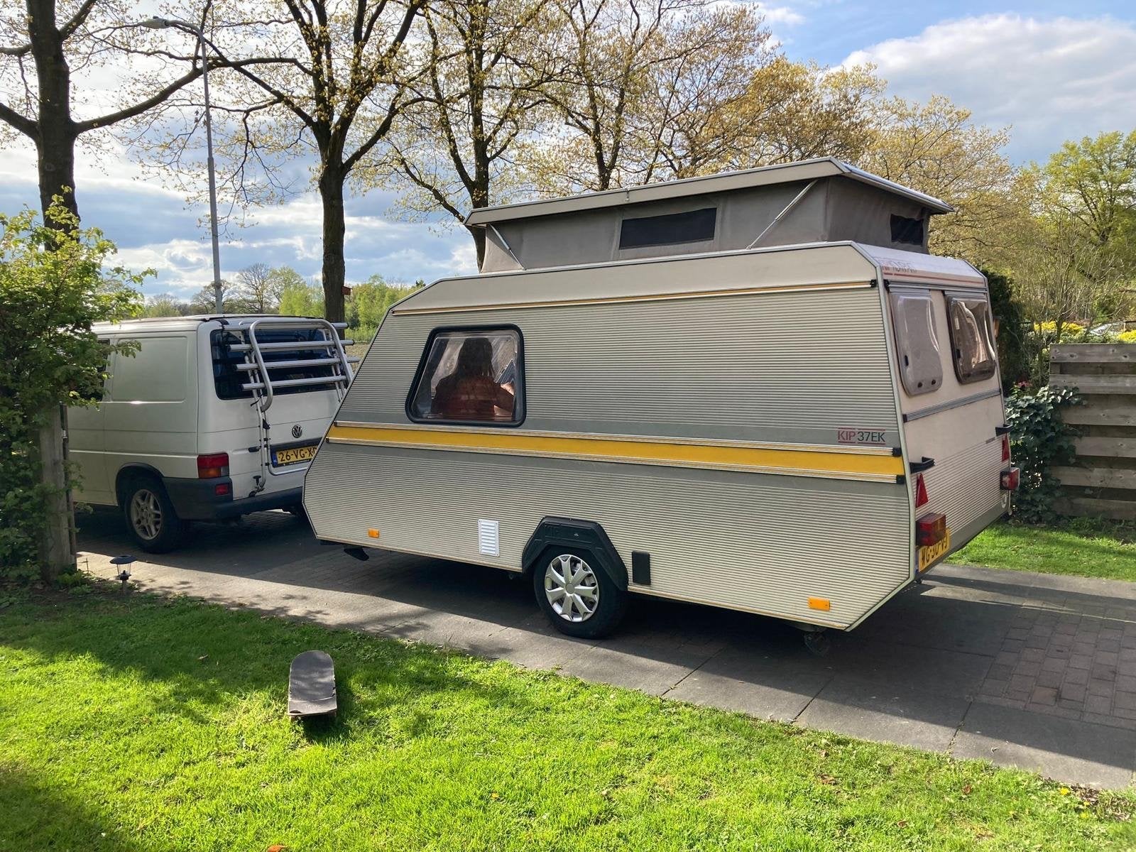 Kip 37EK hefdak caravan - Compact en compleet, Rondzit, Kip, Hefdak, Particulier