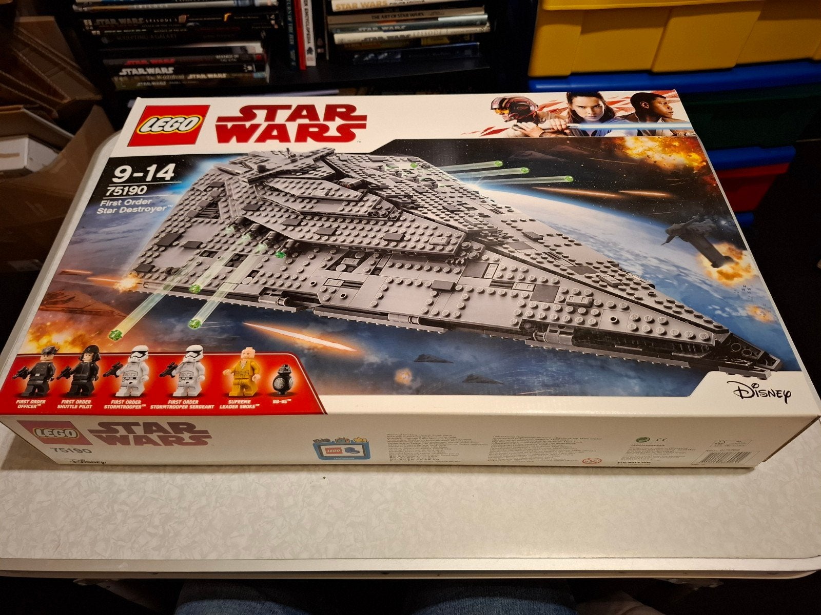 Star Wars Lego 75190 First Order Star Destroyer, Ophalen of Verzenden, Nieuw, Actiefiguurtje