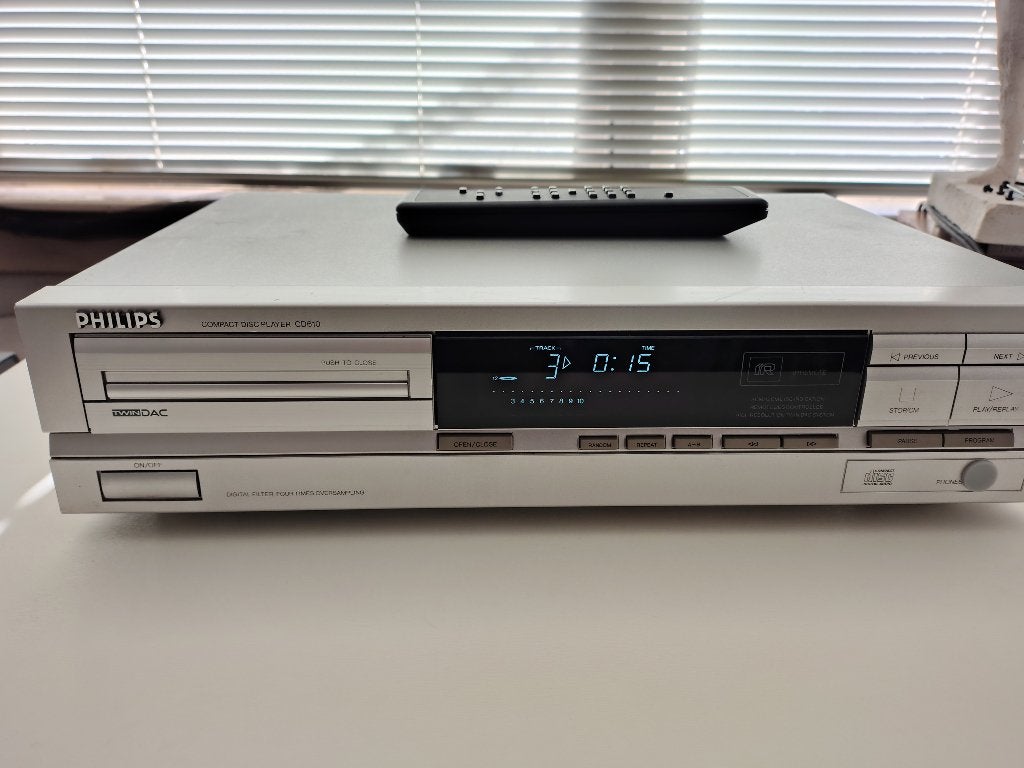 Philips CD610 cd Drive + clock, Verzenden, Gebruikt, Philips