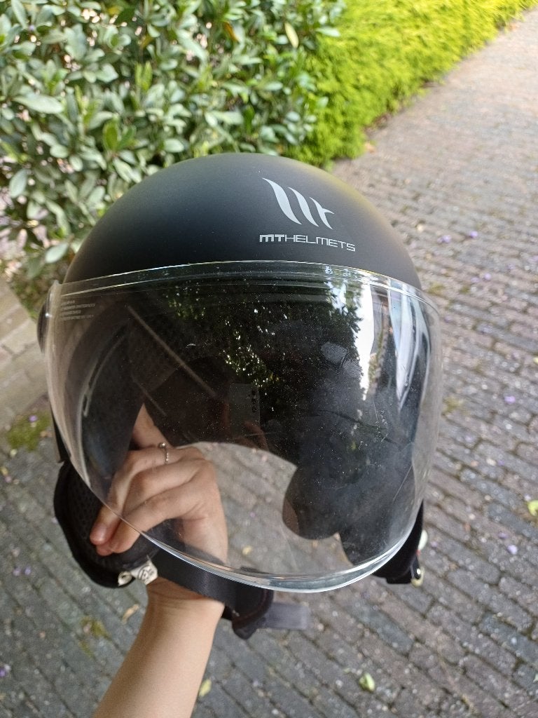 Scooter helm MTHelmets, Ophalen, Zo goed als nieuw, Small, MT HELMETS