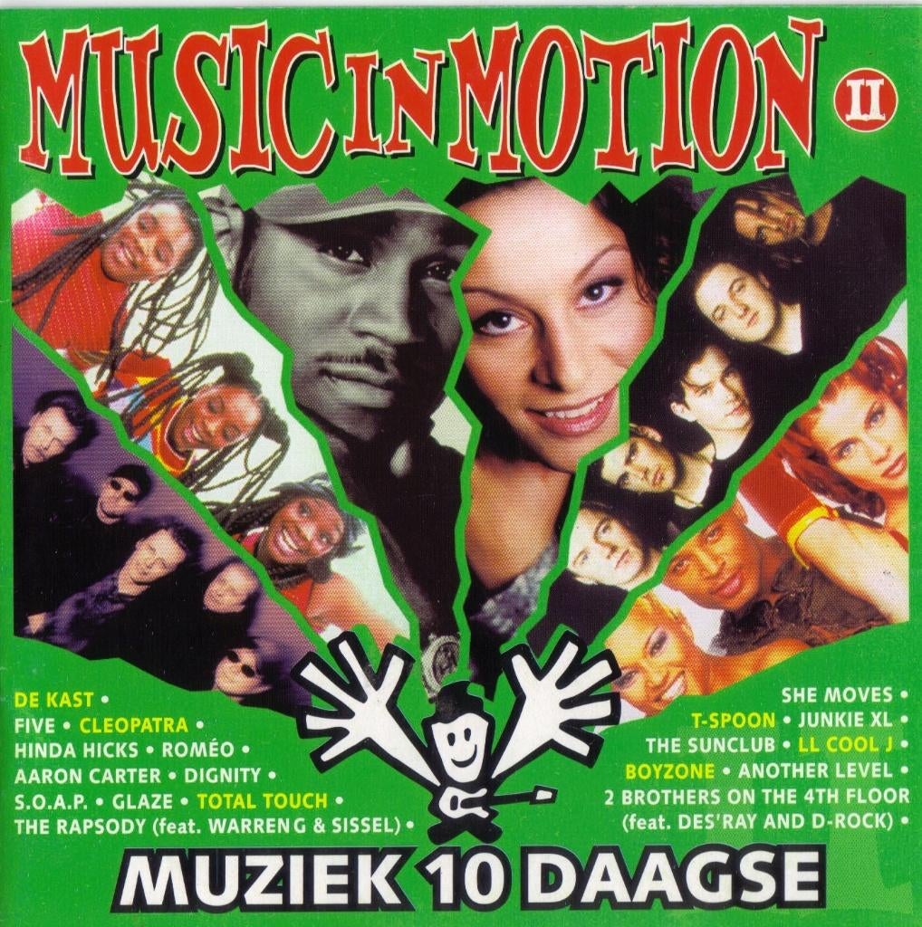 CD Various - Music In Motion II (Muziek 10 Daagse 1998), Ophalen of Verzenden, 1980 - 1989, Zo goed als nieuw