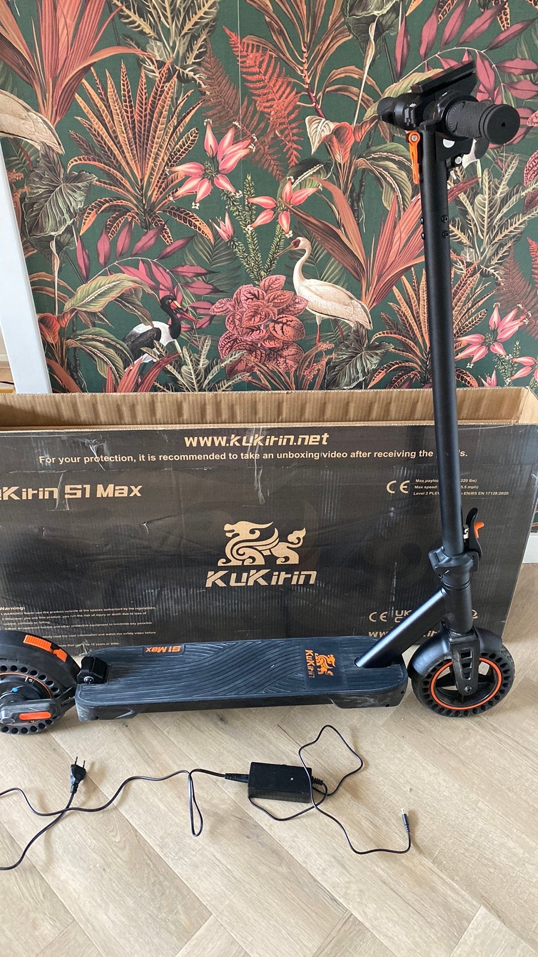 Kukirin s1 max estep 25km/u, Ophalen, Zo goed als nieuw, Elektrische step (E-scooter)