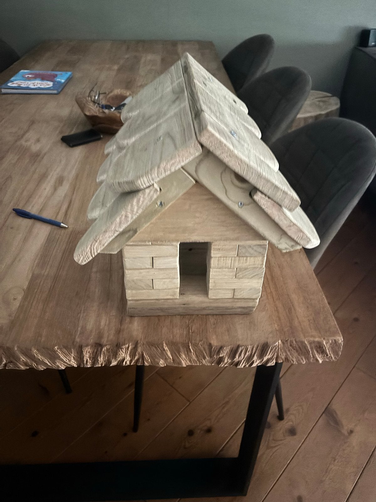 Handgemaakte Vogelhuisjes van Duurzaam Hout, Ophalen, Nieuw