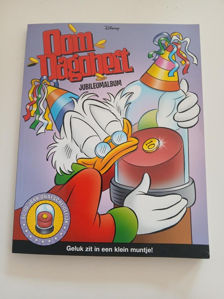 Donald Duck Dagobert Duck Jubileumalbum - Disney, Eén stripboek, Ophalen of Verzenden, Zo goed als nieuw, Walt Disney