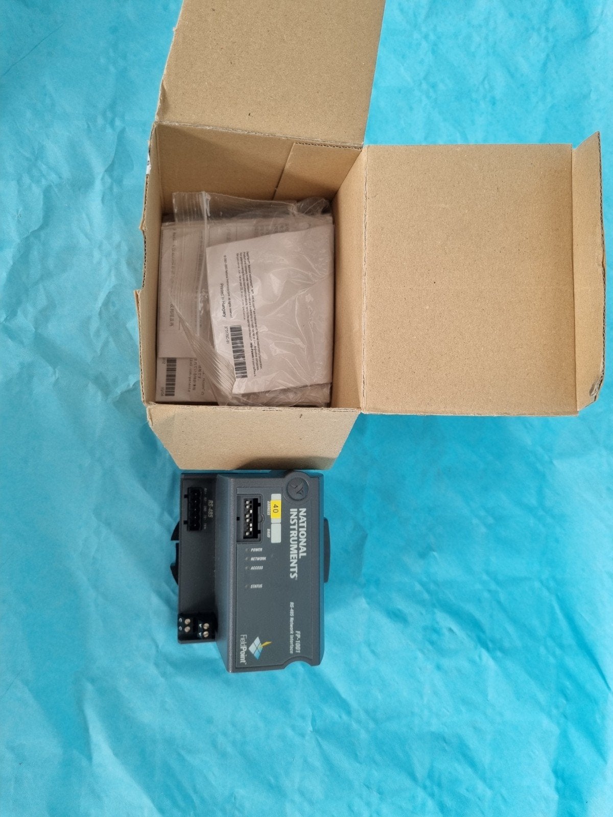 National Instruments FP-1001 FieldPoint I/O-module, Hobby en Vrije tijd, Elektronica-componenten, Verzenden