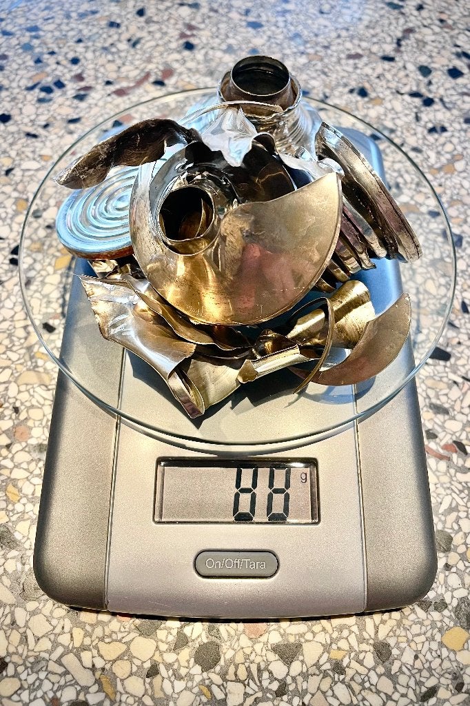 Schoon sloop ZILVER 2e gehalte (835/000) - 88 gram, Ophalen, Zilver