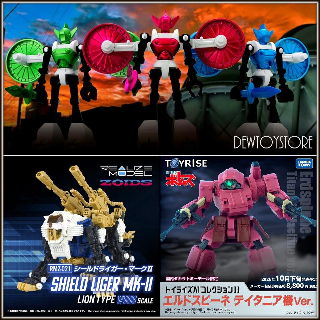 [Pre-order] Takara Tomy Action Figure / Plamo Model Kit, Verzamelen, Verzenden, Nieuw