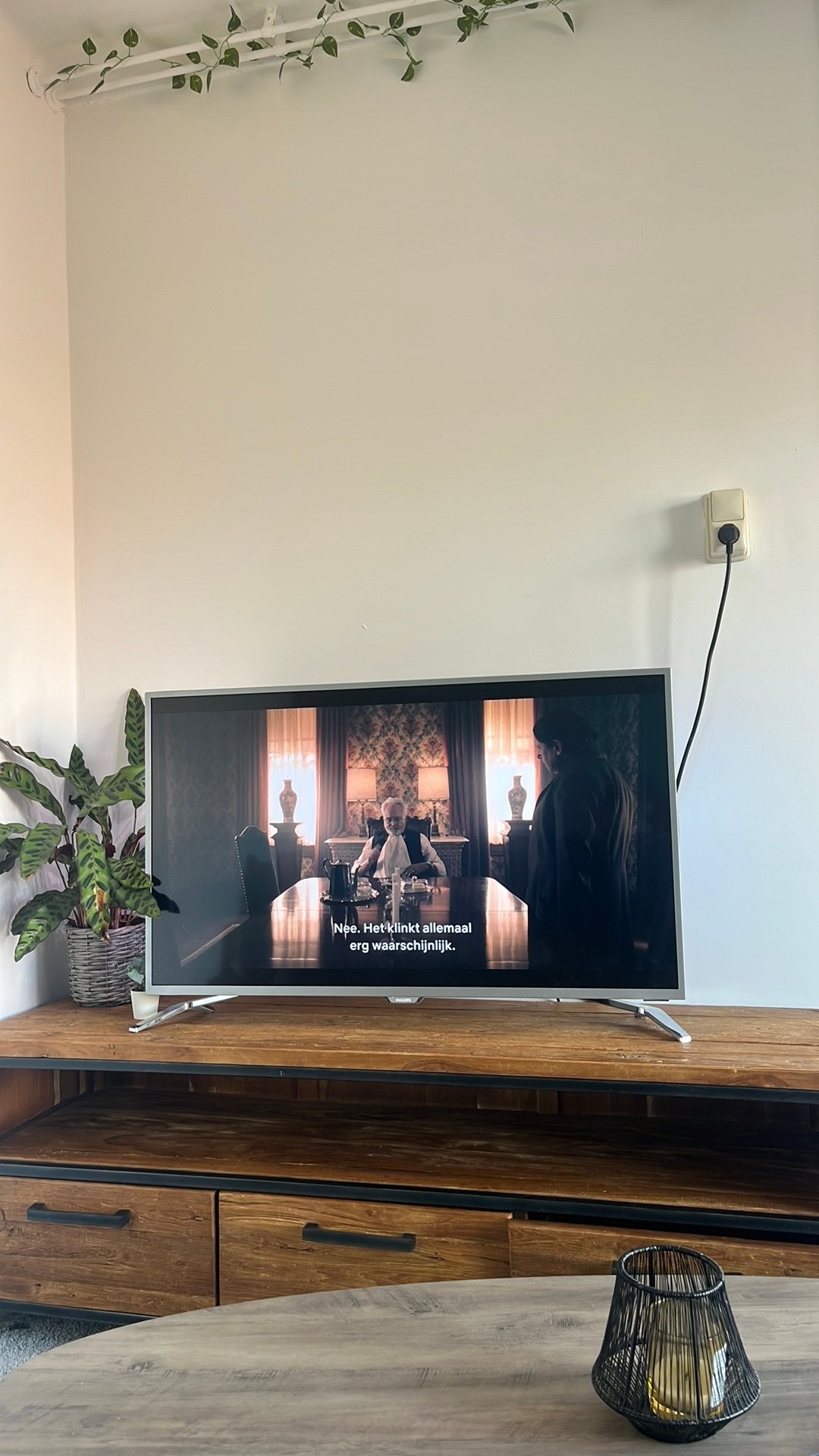Philips smart tv ambilight 43pus7202/12, Ophalen, Zo goed als nieuw, 25 tot 50 cm, Minder dan 100 cm