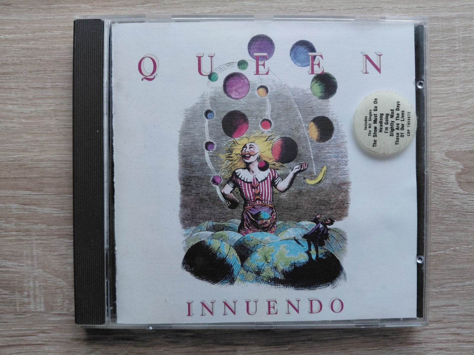 Queen  - innuendo, freddie mercury, Ophalen of Verzenden, Gebruikt