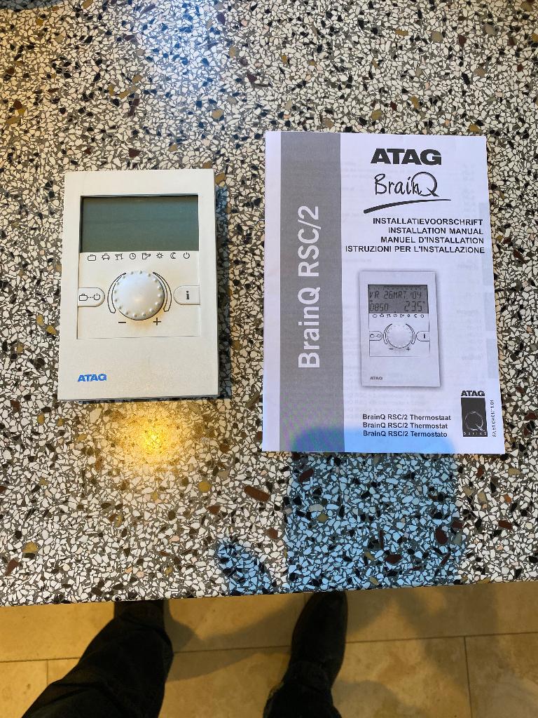 Atag Brain-Q klokthermostaat, Ophalen, Zo goed als nieuw