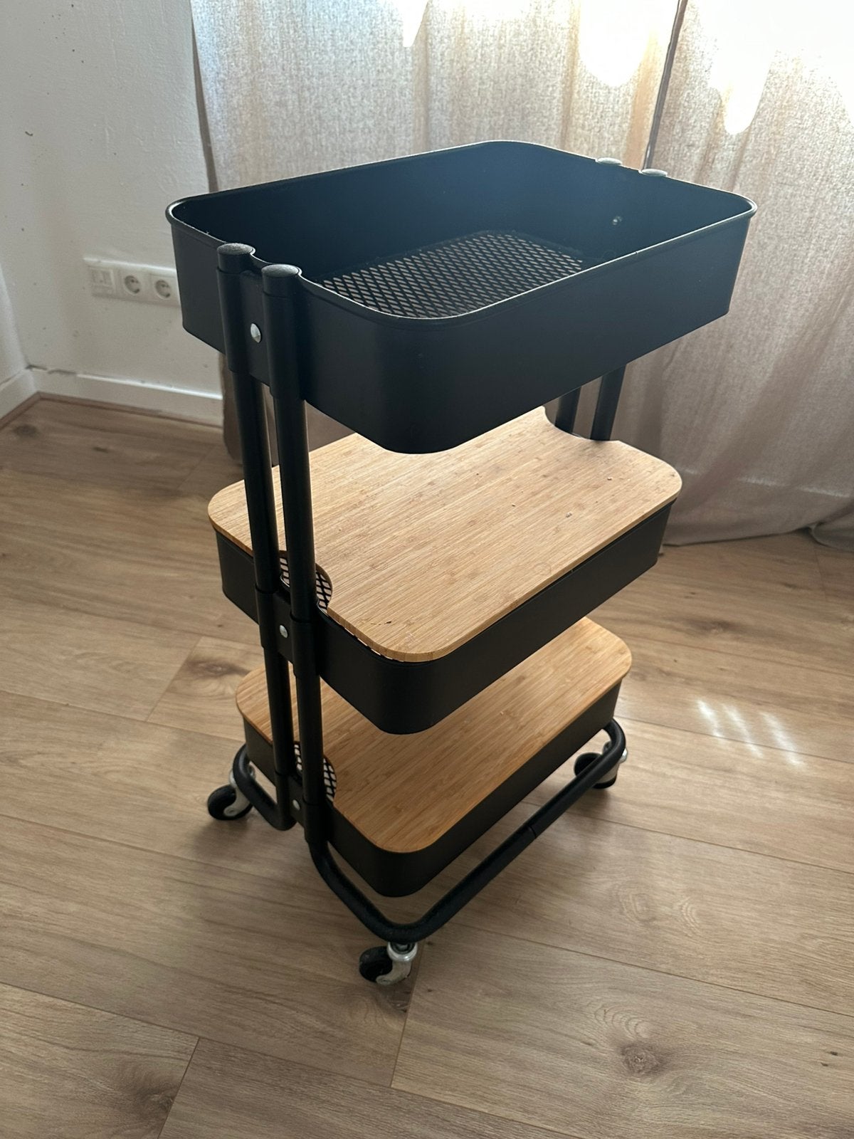 Ikea RASKOG kastje op wielen, Ophalen, Minder dan 55 cm, Zo goed als nieuw, 60 cm of meer