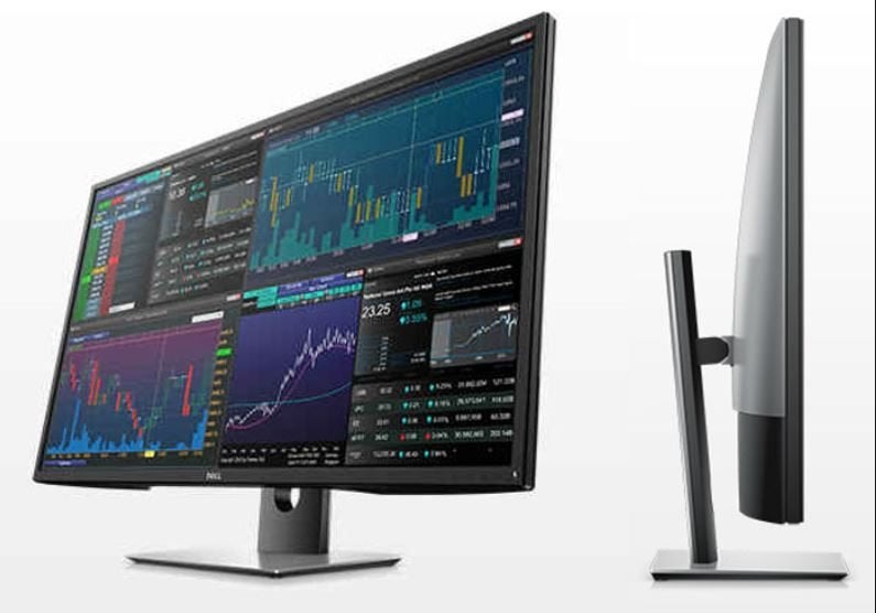 Voetbal kijken in de tuin? Koop deze Dell monitor 43 inch, Ophalen, HDMI, Ingebouwde speakers, DELL