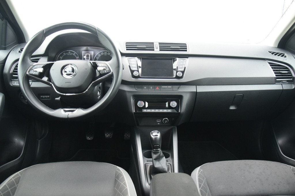 Skoda Fabia Combi 1.0 TSI Ambition Navi/Carplay Ecc Cruise P, Voorwielaandrijving, Stof, Gebruikt, 1036 kg