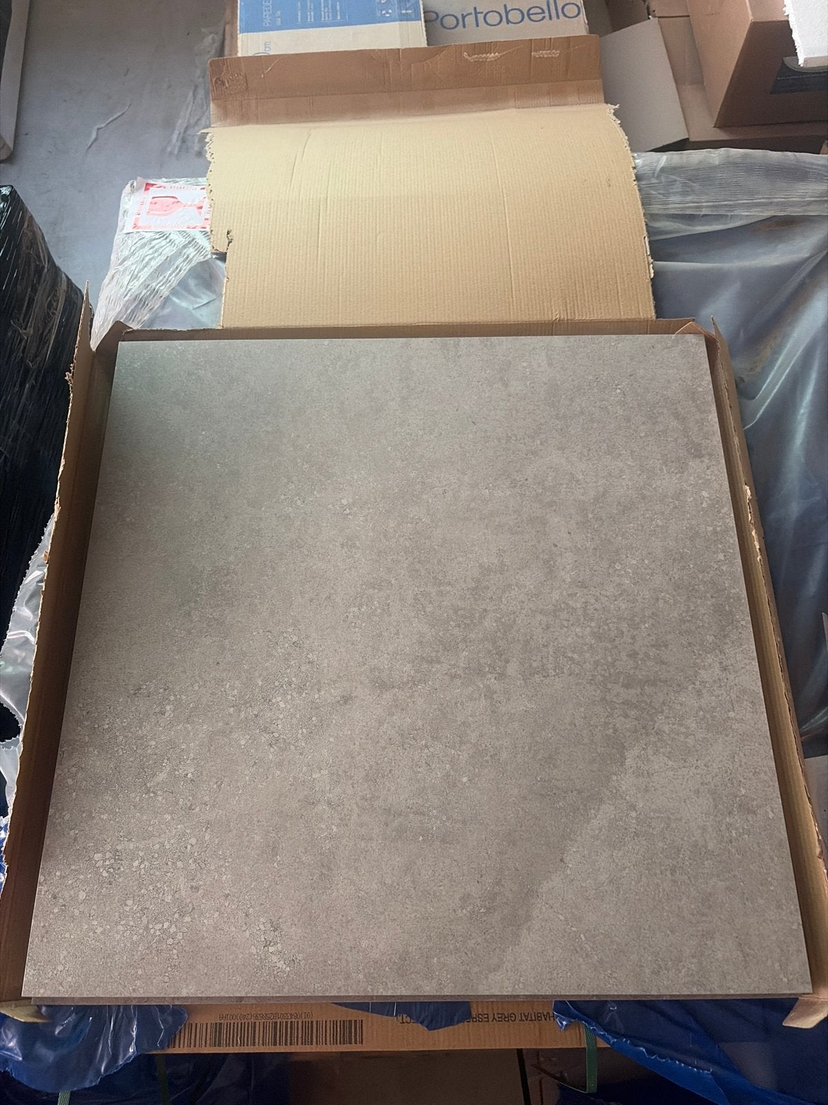 Baldocer Habitat Grey Tegels 60x60x2 cm Antislip Rect., 60 cm of meer, Keramiek, Nieuw, Ophalen of Verzenden