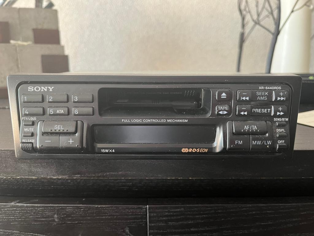 autoradio-casette (SONY XR-6440 RDS), Ophalen of Verzenden, Zo goed als nieuw
