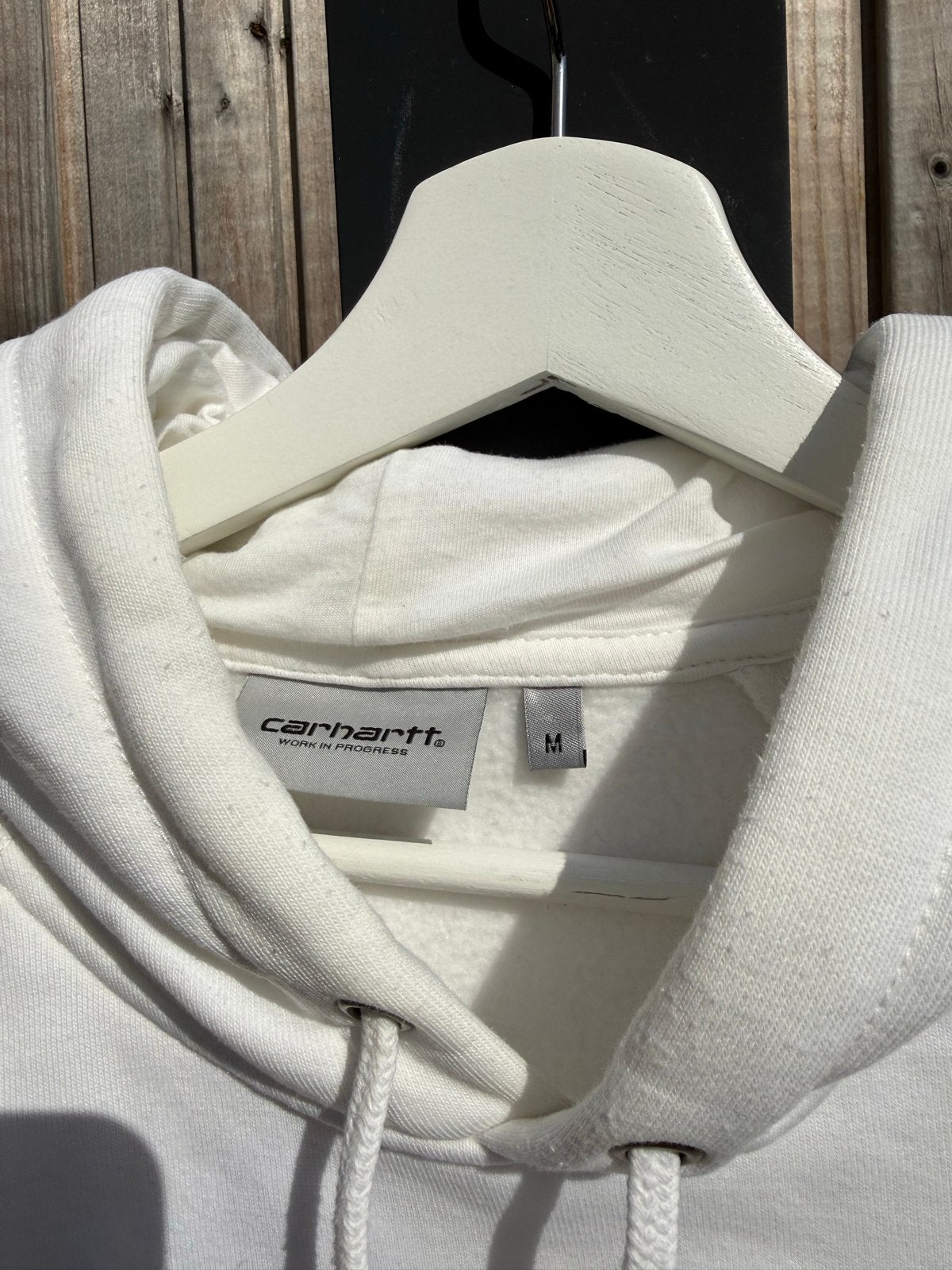 Carhartt WIP Hoodie Wit Maat M, Ophalen of Verzenden, Gedragen, Wit
