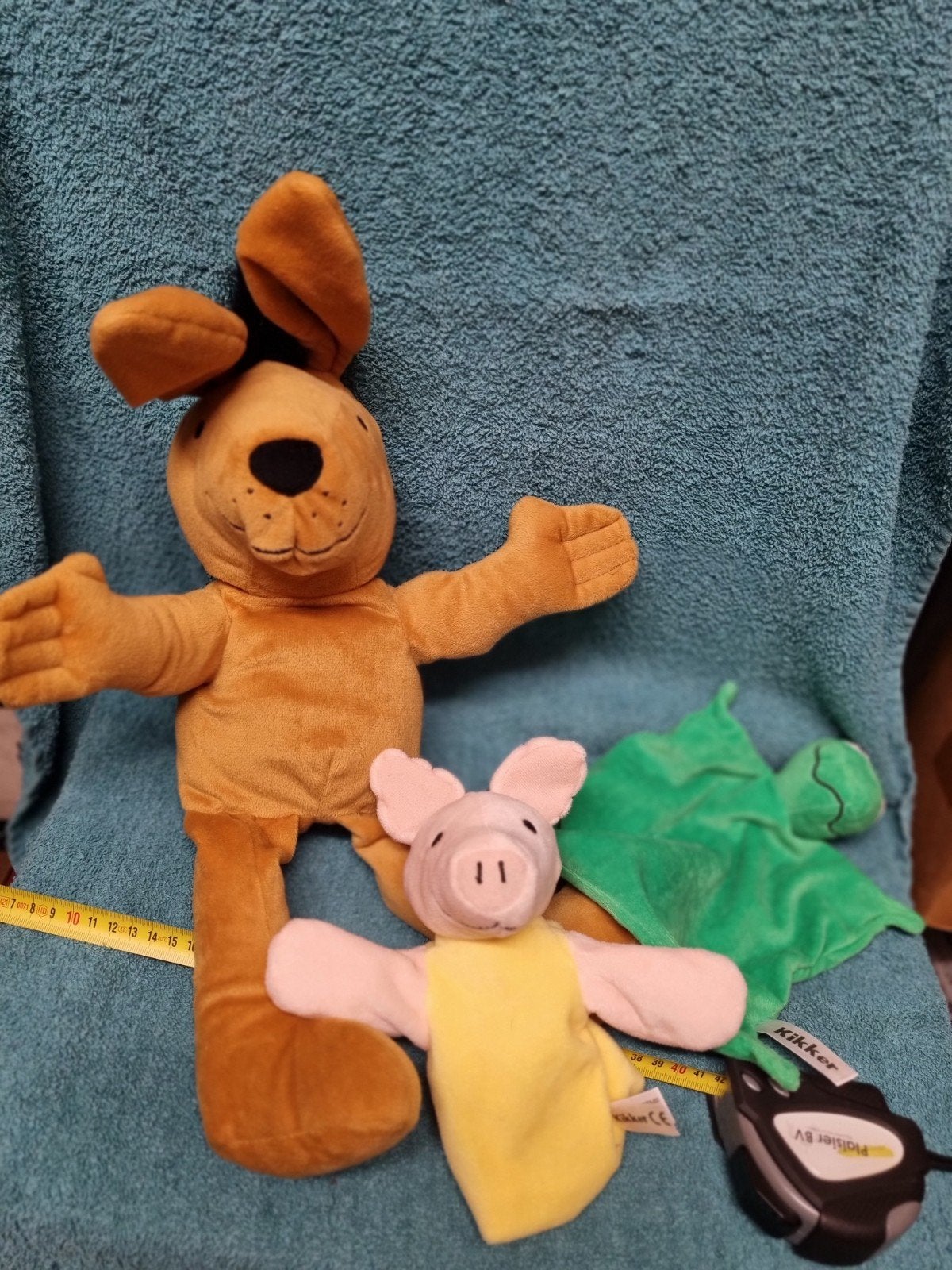 Kikker en zijn vriendjes knuffels handpoppen nr 3, Kinderen en Baby's, Speelgoed | Knuffels en Pluche, Ophalen of Verzenden, Kikker