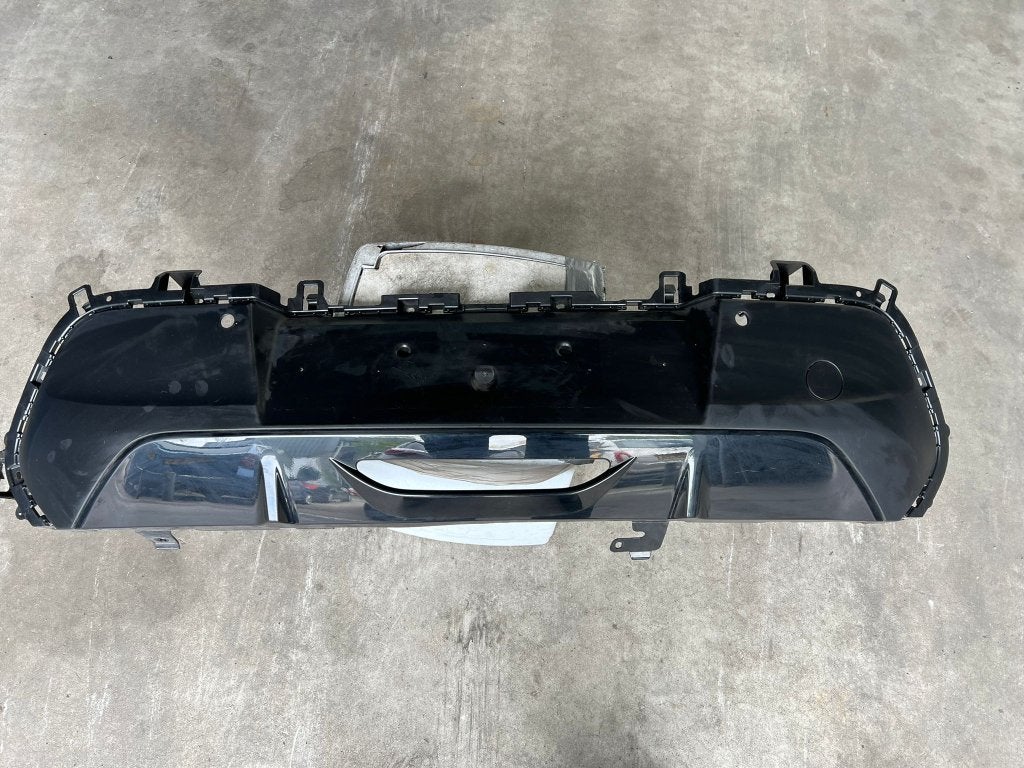 achterbumper 208 diffuser pdc plaat 9823195280 2019+, Gebruikt, Frankrijk, Info@peugeot.com, Achter