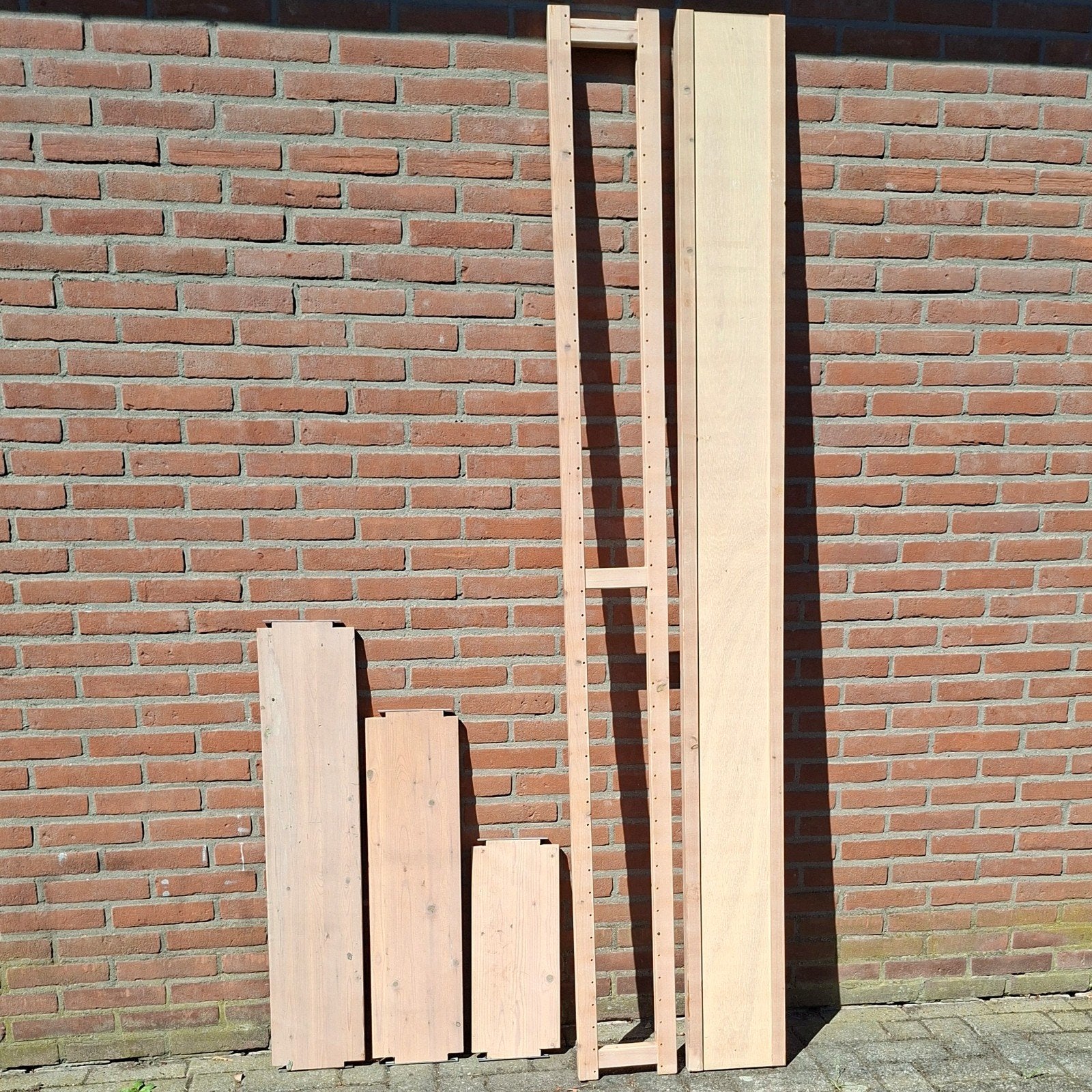 Lundia 22 cm melkwit, Ophalen, Overige houtsoorten, Minder dan 25 mm, Plank