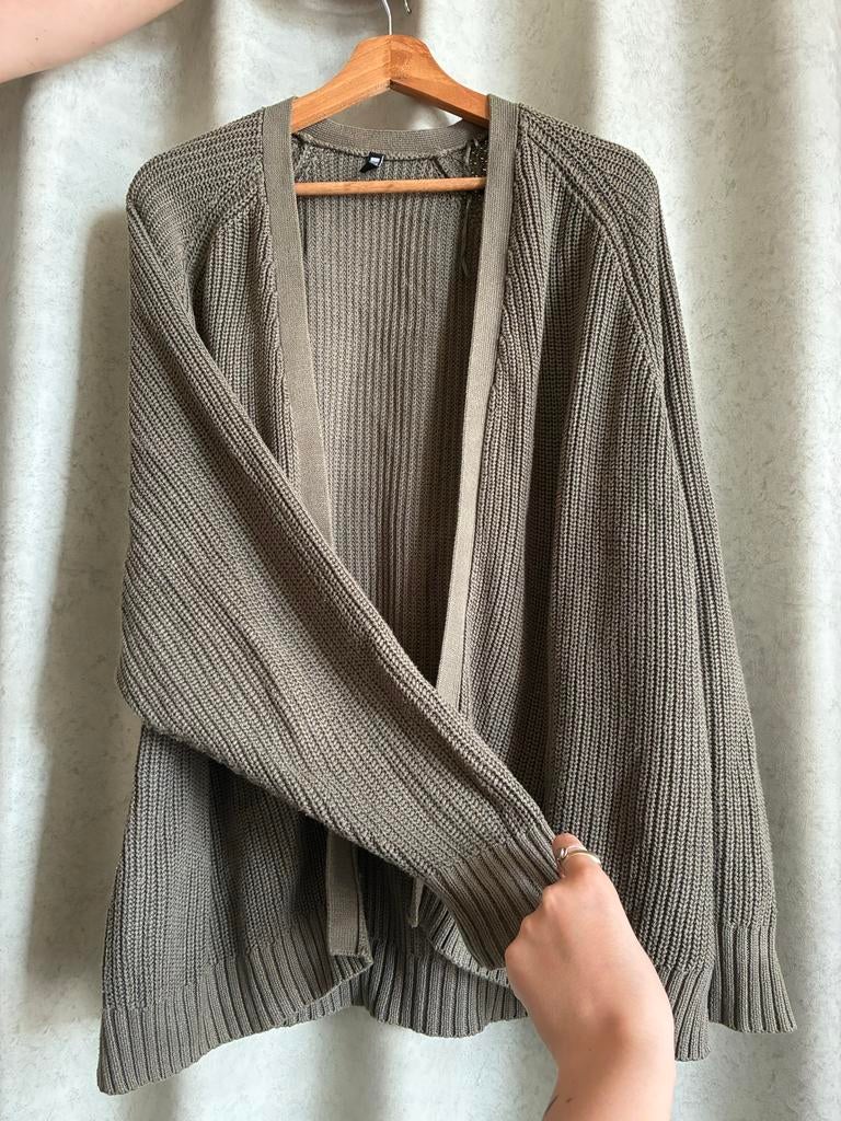 HEMA vest, oversized model, Ophalen of Verzenden, Gedragen, Maat 38/40 (M), Groen