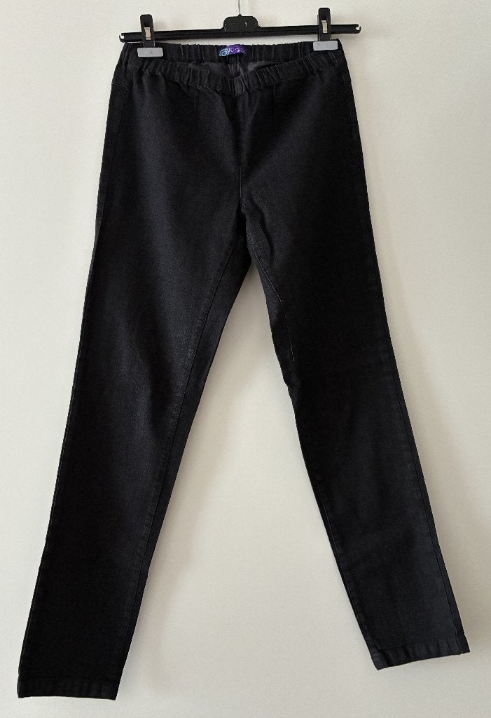 Zwart stretch comfort twill broek maat 42 AJC - NIEUW, Kleding | Dames, Zwart, AJC, Maat 42/44 (L), Nieuw
