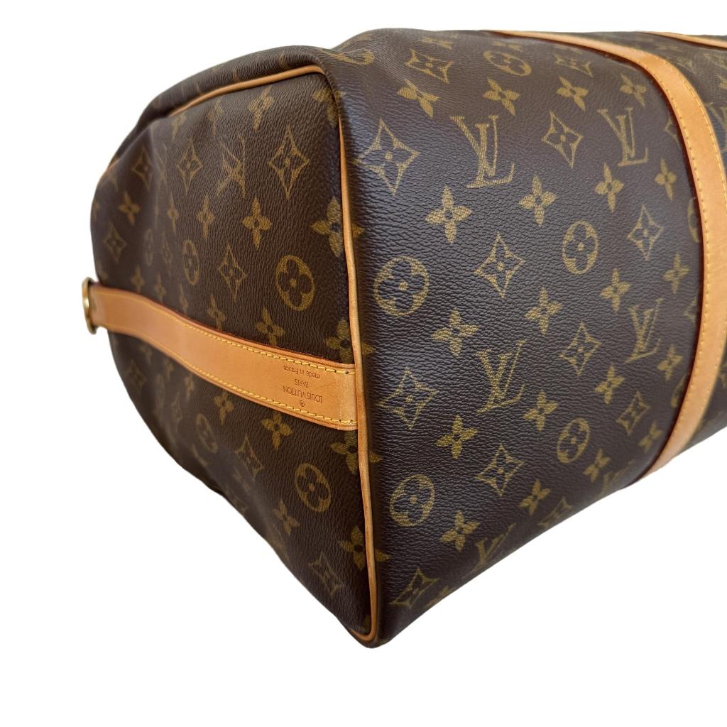 Louis Vuitton keepall 50B bandouliere reistas koffer handtas image 8