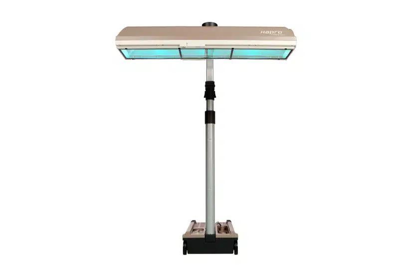 Hapro Mobile Sun HP8540, Witgoed en Apparatuur, Zonnebanken en Gezichtsbruiners, Ophalen, Zo goed als nieuw, Zonnebank enkelzijdig