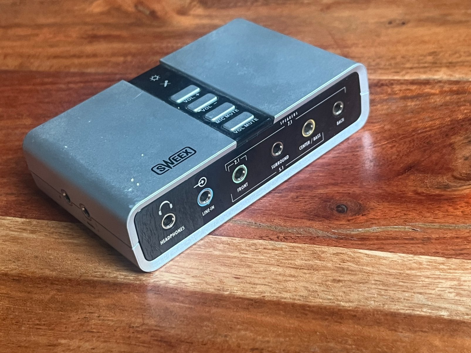 Sweex 7.1 Externe gekuidskaart - USB, Computers en Software, Geluidskaarten, Ophalen, Gebruikt, Extern