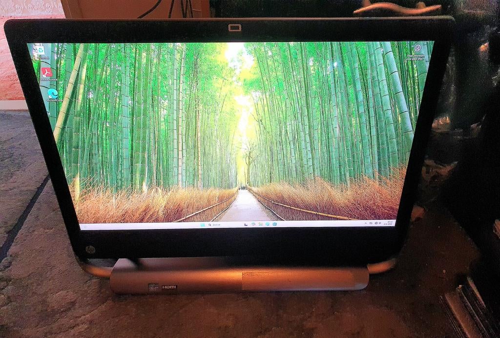 HP Omni 27 1200ej Alle One PC - i7 - 8GB RAM - 128GB SSD, Computers en Software, Desktop Pc's, Met monitor, Gebruikt, 8 GB, Ophalen of Verzenden