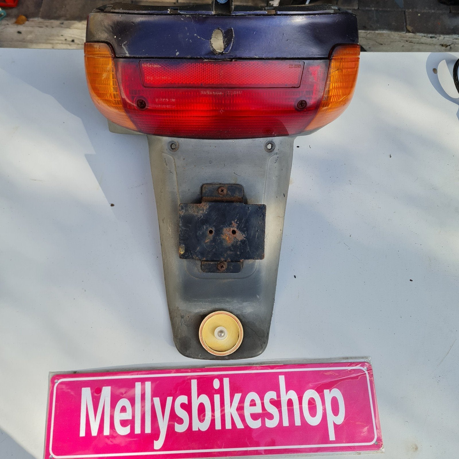 Piaggio zip type 1 2 3 achterspatbord met lamp, Ophalen of Verzenden, Piaggio, Info@piaggio.it, Italie