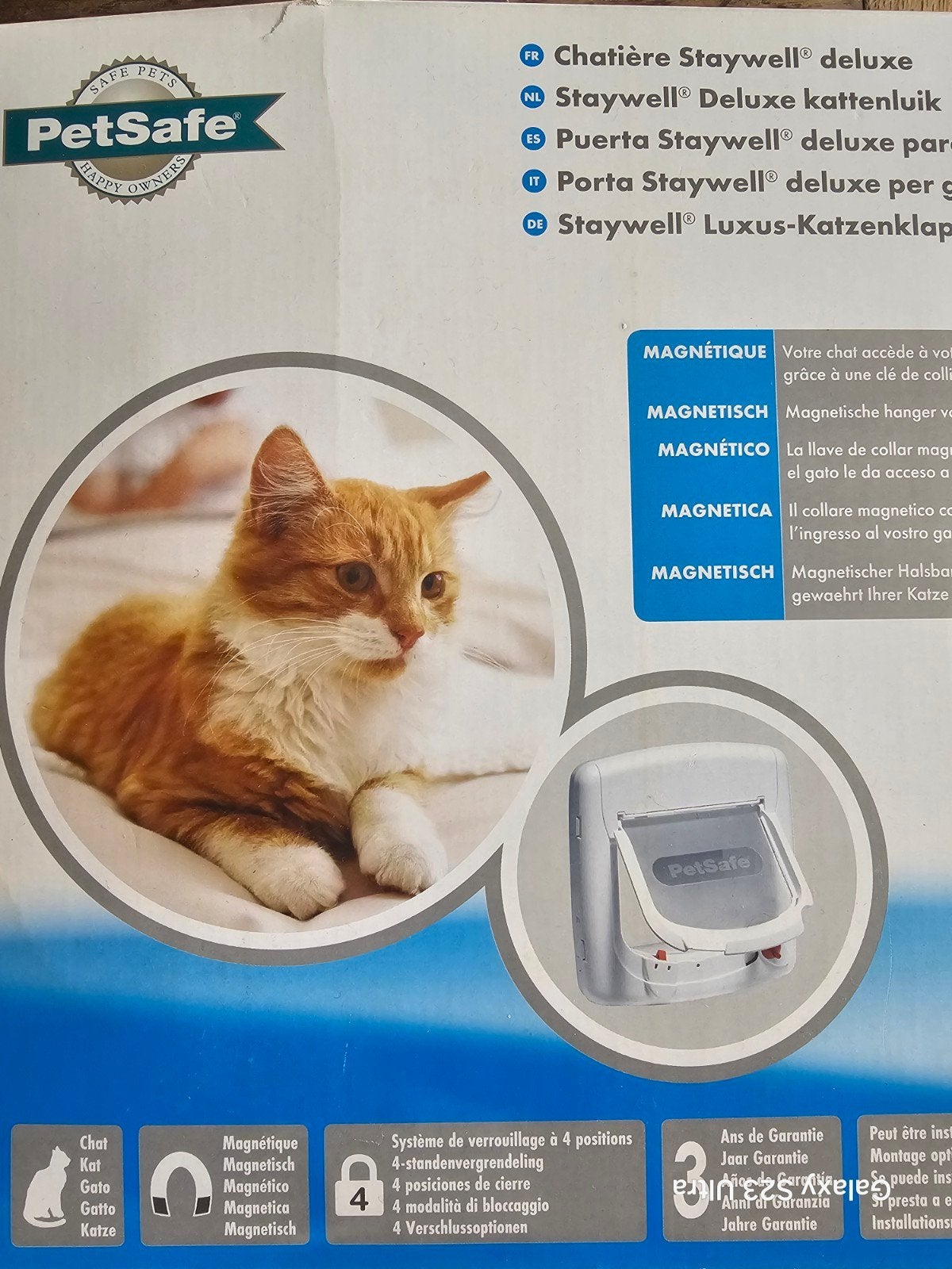 Petsafe kattenluik, Dieren en Toebehoren, Ophalen of Verzenden, Nieuw