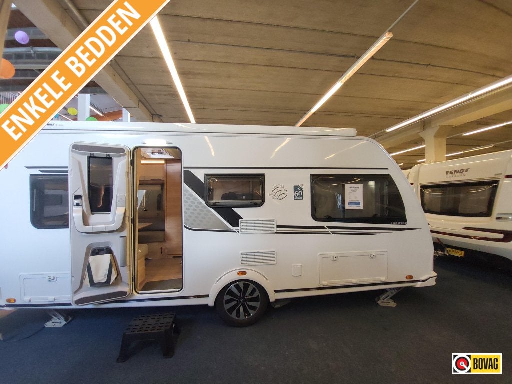 Knaus Sudwind 60 Years 500 EU; super compleet en mooi, Rondzit, Bedrijf, Fietsenrek, Knaus