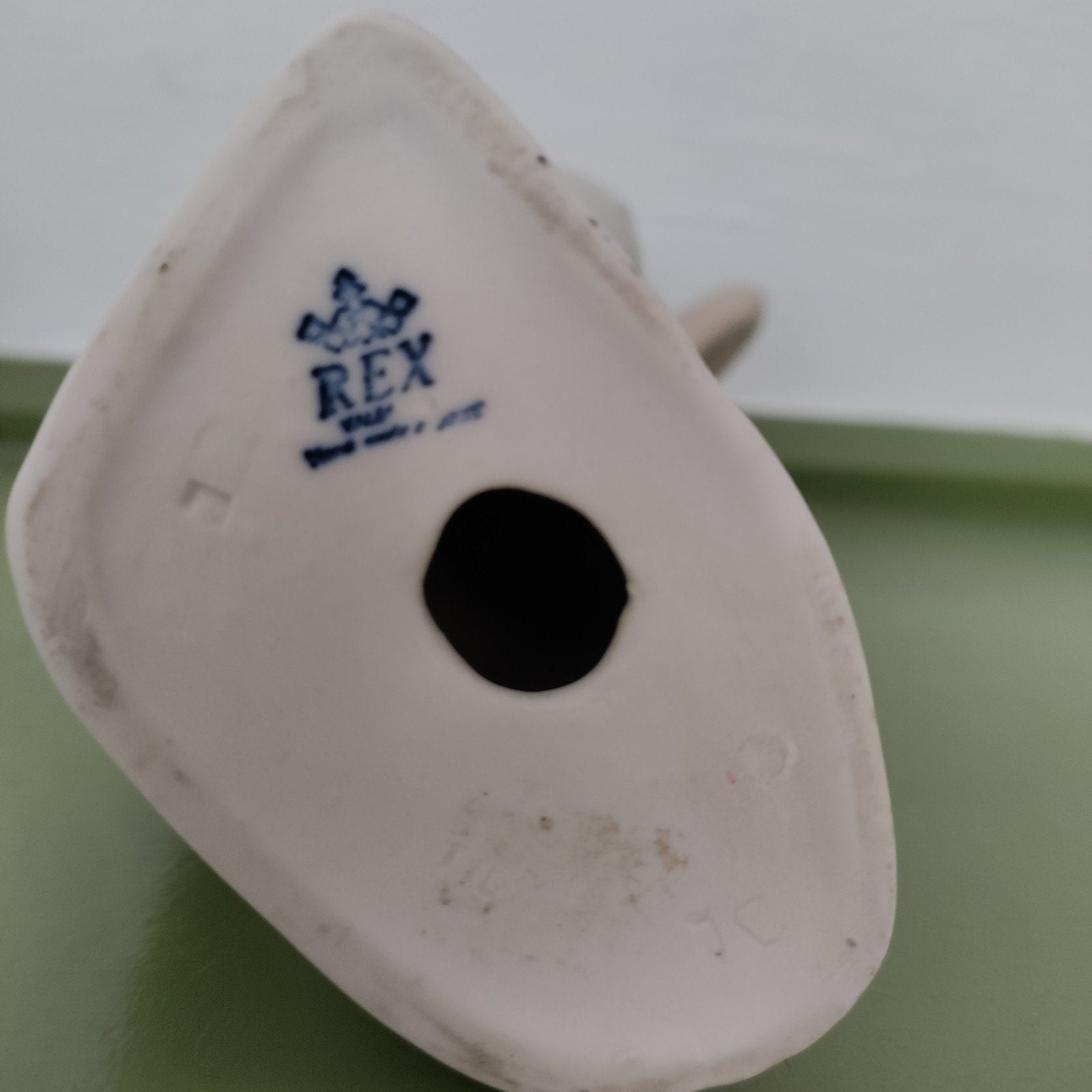 Vintage Rex Porseleinen Beeldje - Elegante Dame, Verzamelen, Ophalen of Verzenden