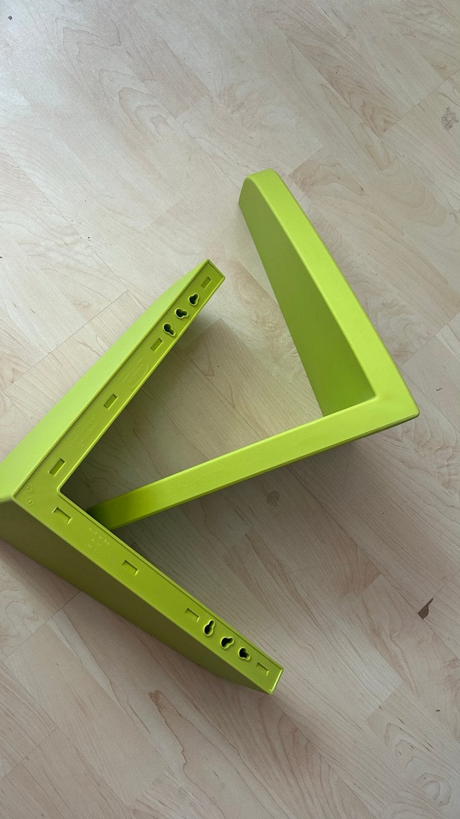 2x Groene IKEA Lack Wandplanken - Hoekplanken, Ophalen, Gebruikt
