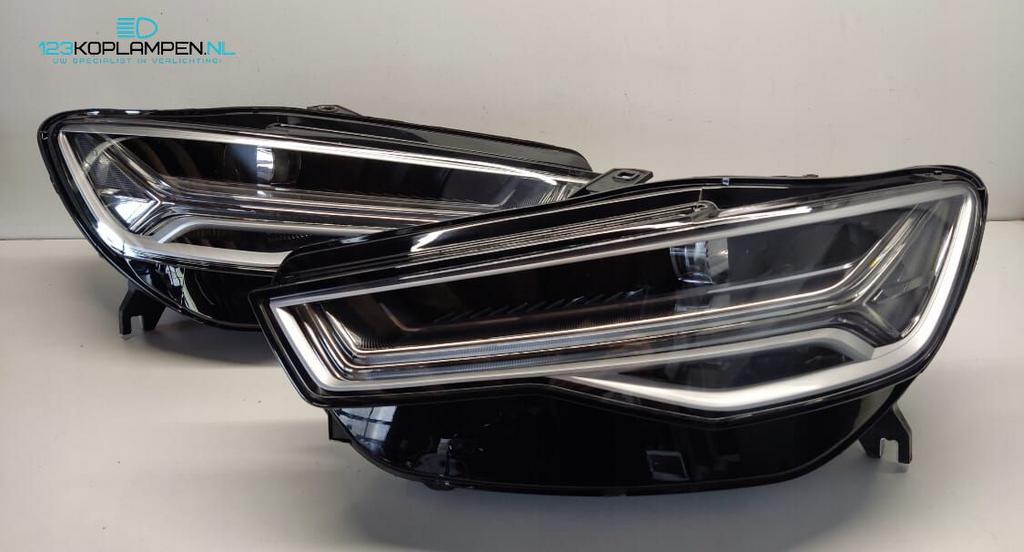 Audi A6 C7 Facelift 4G Matrix Full Led koplamp links rechts, Gebruikt, -, -, -