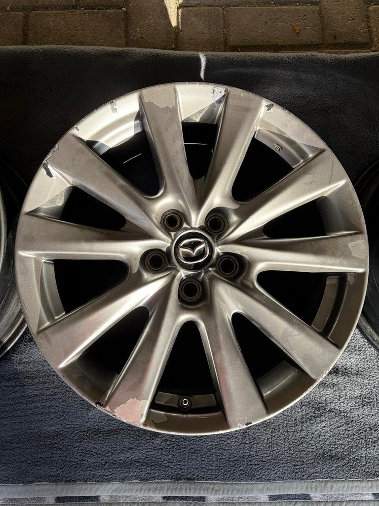 Mazda (3) velgen 18 inch, Motoren, Ophalen, Gebruikt