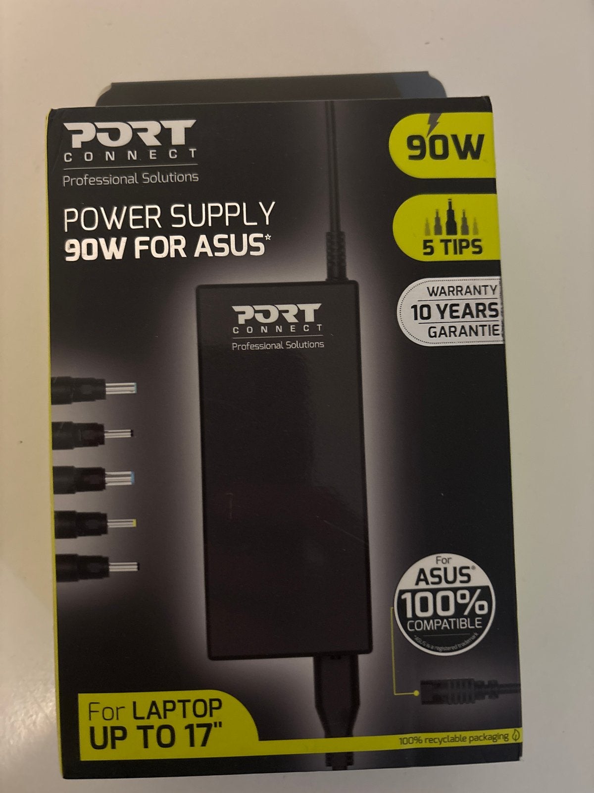 NEW! Port Connect 90W Lader voor ASUS Laptops (Nieuw), Ophalen of Verzenden, Nieuw