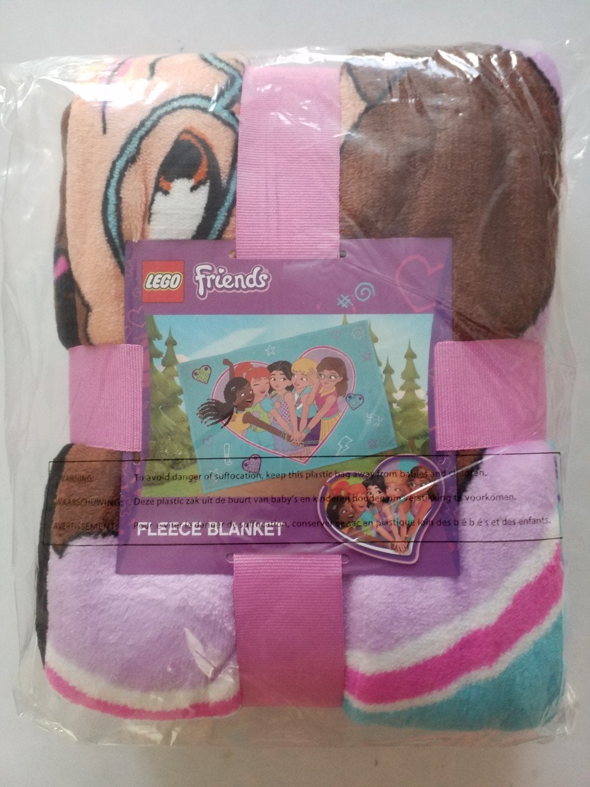 Lego Friends Fleece deken 🆕️ ( in seal ), Lego, Overige typen, Nieuw, Friends