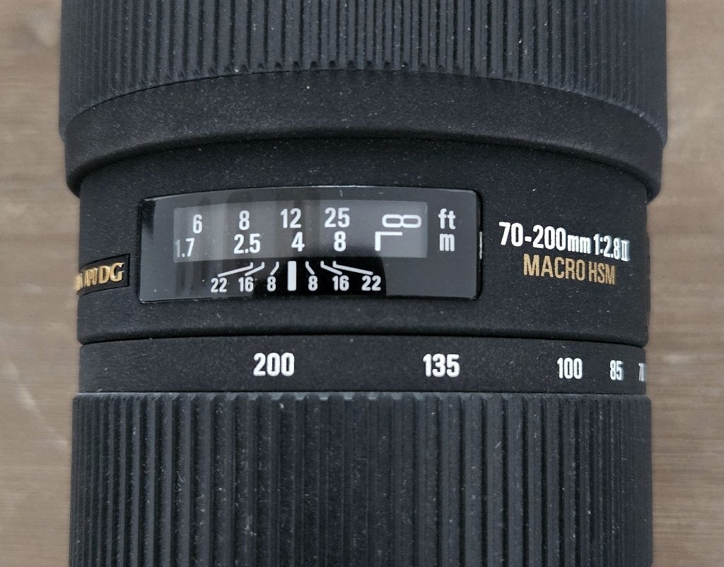Sigma 70-200mm 2.8 II Four Thirds in zeer mooie staat, Ophalen, Sigma, Zonnekap, Telelens